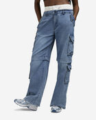 Vibrant Cargo Double Waist Denim XPT391 Blue 1