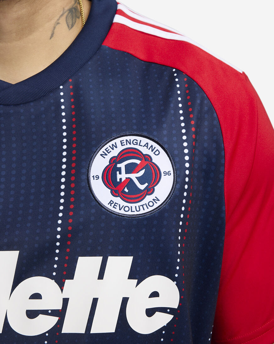 Shop adidas New England Revolution Home Jersey KB2356 blue