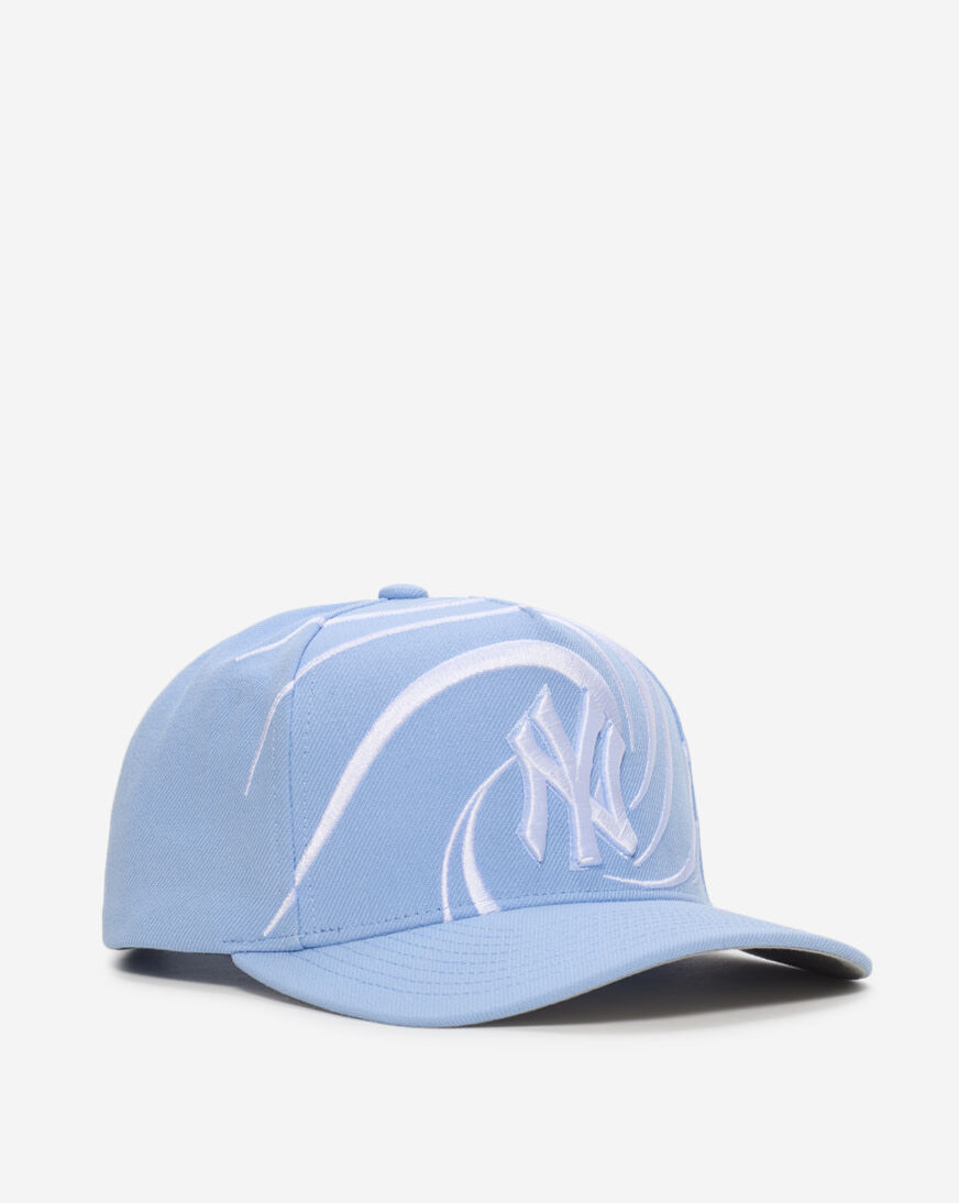Shop Mitchell Ness New York Yankees Pro Pinch Swirl Snapback Hat