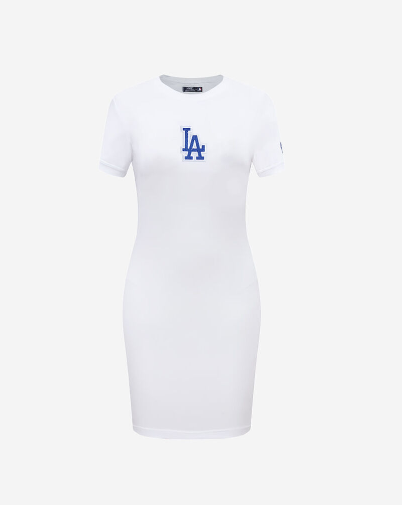 PRO STANDARD Los Angeles Dodgers Classic Body Con Dress LLDB37255-WHT White 1