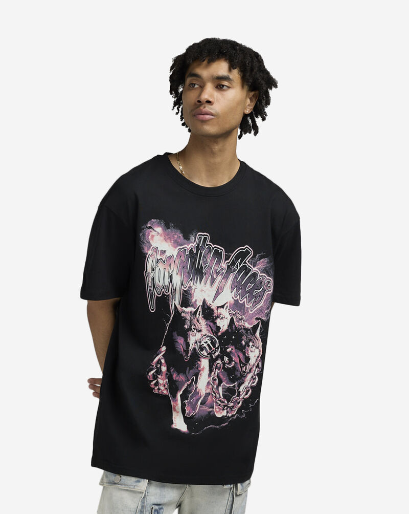 Forgotten Faces Wolfs Tee FOFUS111-00007 Black 1
