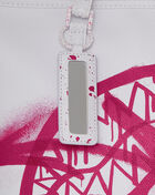 Sprayground Pink Vandal  Tote T7428 White 2