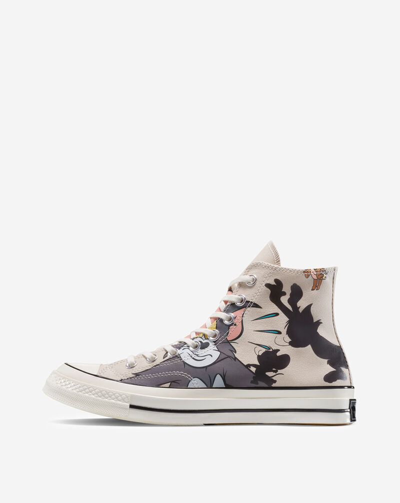 Converse Grade School Tom and Jerry Chuck 70 HI A15111CJ Grey 1