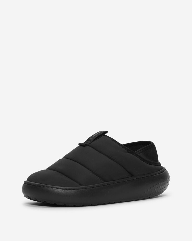 Crocs Grade School Classic Puff Moc 210589-060KJ Black 2
