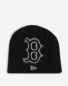 New Era Boston Red Sox Script Oversized Logo Knit  60981484 Black 3