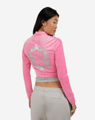 Velour Cropped Bomber Jacket