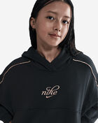 Nike Big Kids' NSW Club Fleece Boxy Hoodie HV0422-010 Black 3