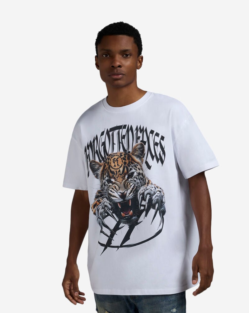 Forgotten Faces Forgotten Cougar Tee FOFUS138-00220 White 1