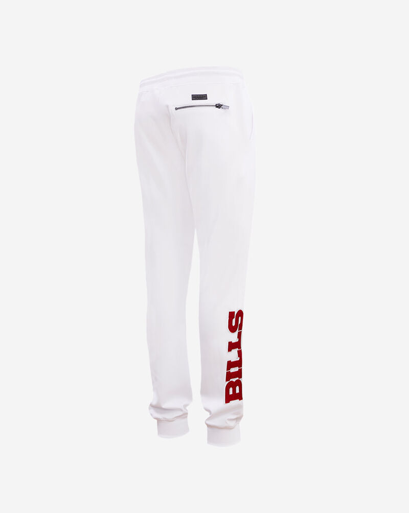 PRO STANDARD Buffalo Bills Classic Chenille Double Knit Jogger FBB4410171-WHT White 3