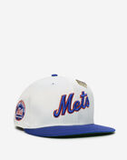 New Era 59Fifty New York Mets Satin Fitted Hat 60623221 White 1