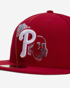 New Era 59Fifty Philadelphia Phillies State Stitch Fitted Hat 60641264 Red 2