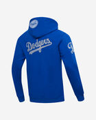 PRO STANDARD Los Angeles Dodgers Varsity Blues Fleece Pull Over Hoodie  LLD538404-DBL Blue 3