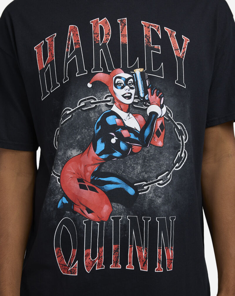 Graphic Tees Harley Quinn Chain Tee BMN045AMNNS Black 3