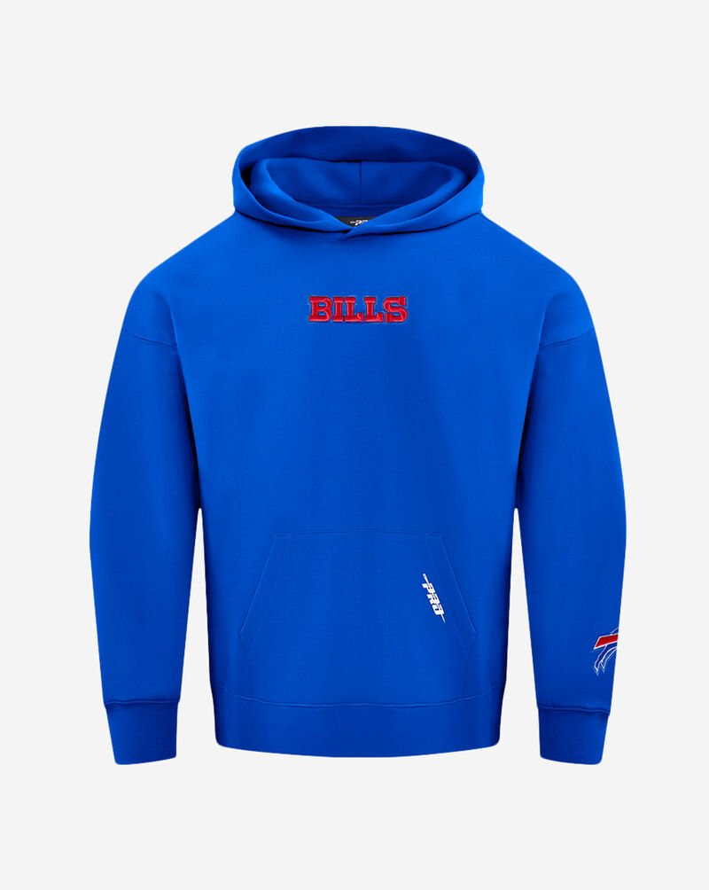PRO STANDARD Buffalo Bills Wingspan Drop Shoulder Fleece Pullover Hoodie FBB5410472-RYB Blue 1