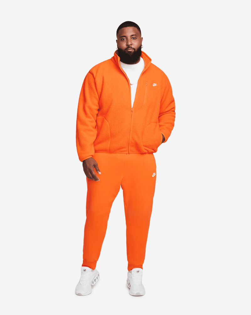 Nike NSW Club Fleece Jacket FZ0888-819 Orange 3