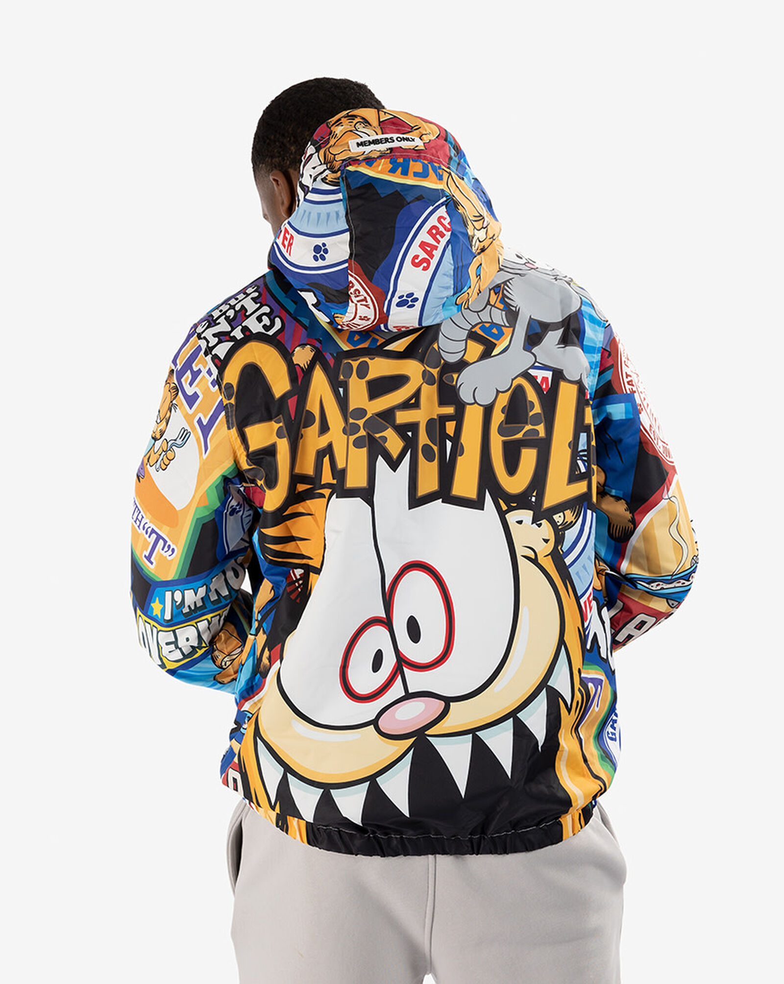 members only jacket garfield