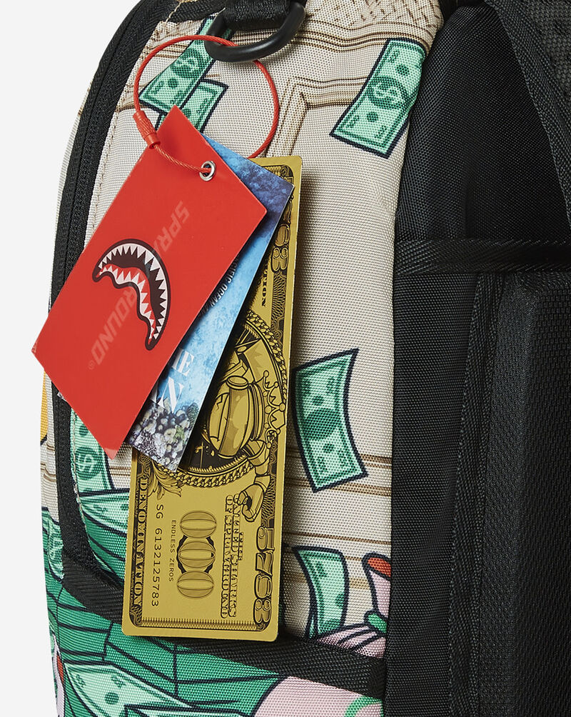 Sprayground Daffy Money Bed Backpack B5486 Multi 10