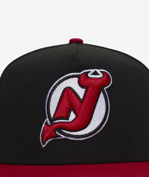 9Fifty New Jersey Devils A-Frame Two Tone Snapback Hat 
