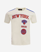 PRO STANDARD New York Knicks Retro Classic Striped Tee BNK156099-ERB cream 1