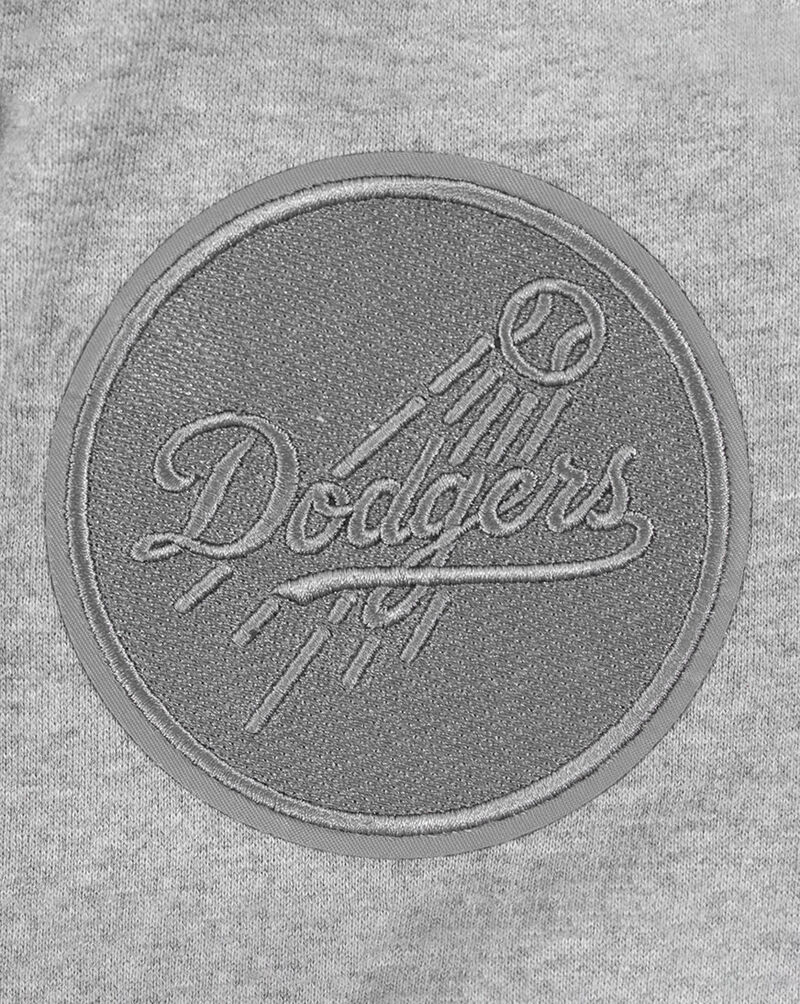 PRO STANDARD Los Angeles Dodgers Neutral Fleece Short LLD337020-DHG Grey 4