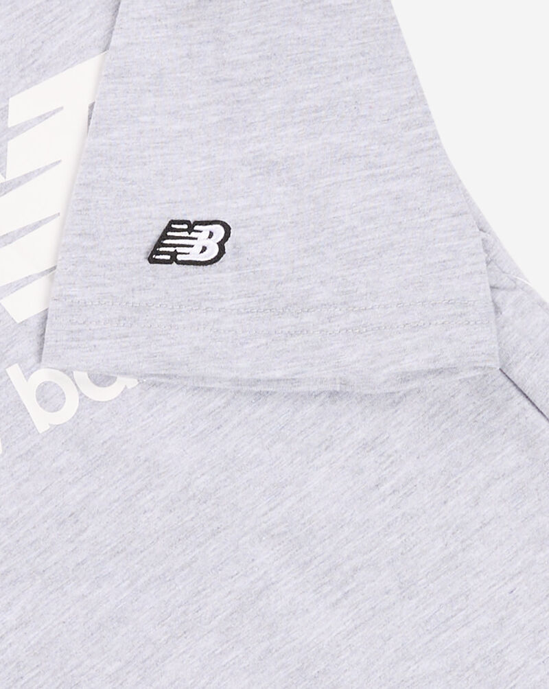 New Balance Kids' Logo Tee LAK43J03AGTS Grey 2