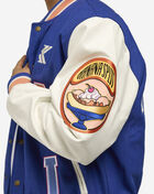 Karl Kani The OG Block Patch College Jacket KM241-048-1 Blue 3