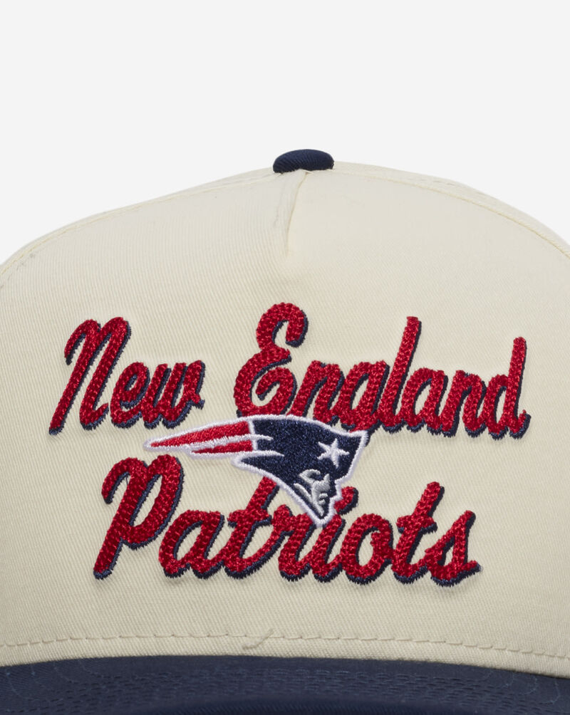 New Era 9Fifty New England Patriots Chainstitch Snapback Hat 60727276 cream 2