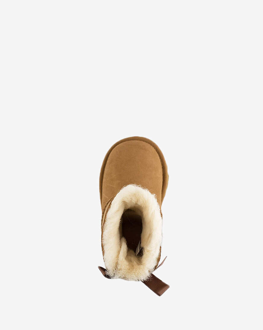 Shop UGG Toddler Mini Bailey Bow II Boots 1017397CHEI brown
