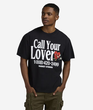 Call Your Lover Cropped T-Shirt