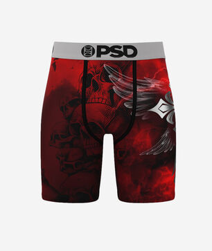 Silver Wing Red Boxer Briefs