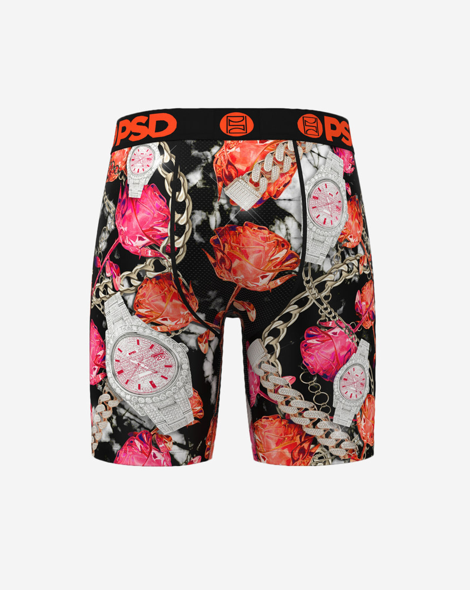 Shop PSD Orange Ice Boxer Briefs 325180050 multi | SNIPES USA