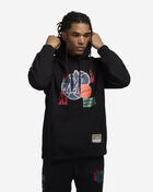 Mitchell  Ness NBA Mavericks Oversized Hoodie  TH8916-DMABLCK Black 1