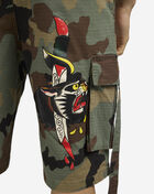 Ed Hardy Panther Twill Short EHMC8000-1-CAM Camo 3