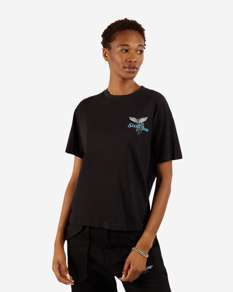 Sixth June Love Yourself Graphic Tee 34075-BLAC Black 1