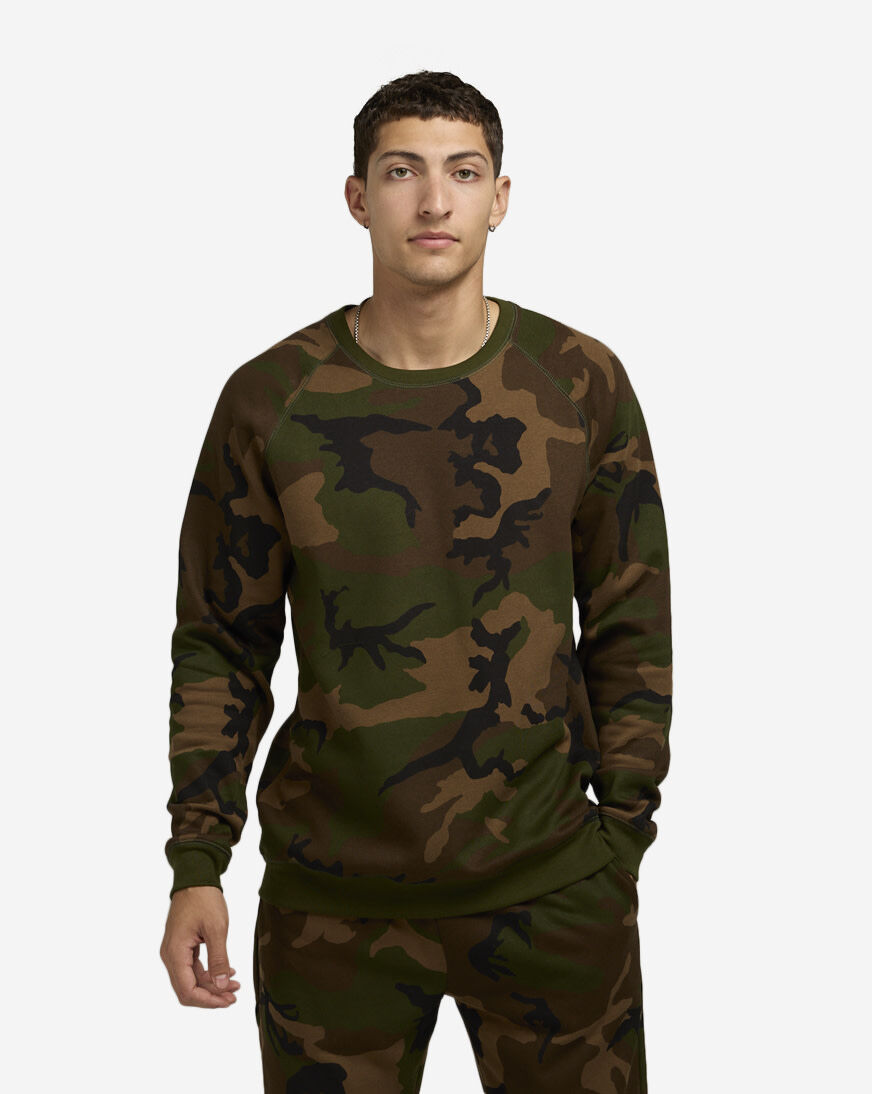 Shop Polo Ralph Lauren Brushed Fleece Raglan Crew PK60HF-RZE