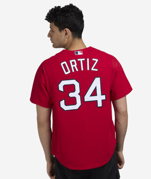 Boston Red Sox Ortiz Cooperstown Collection Authentic Batting Practice Player Jersey