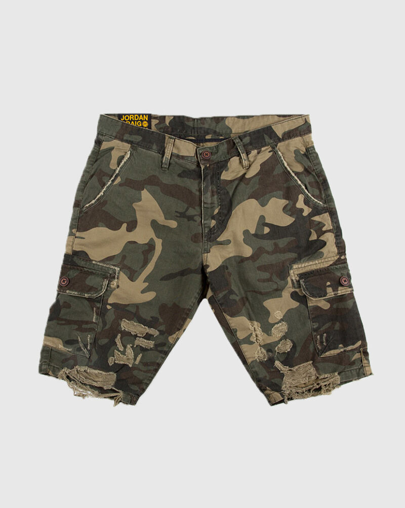 Jordan Craig Cargo Shorts 4453C-CAM Multi 1