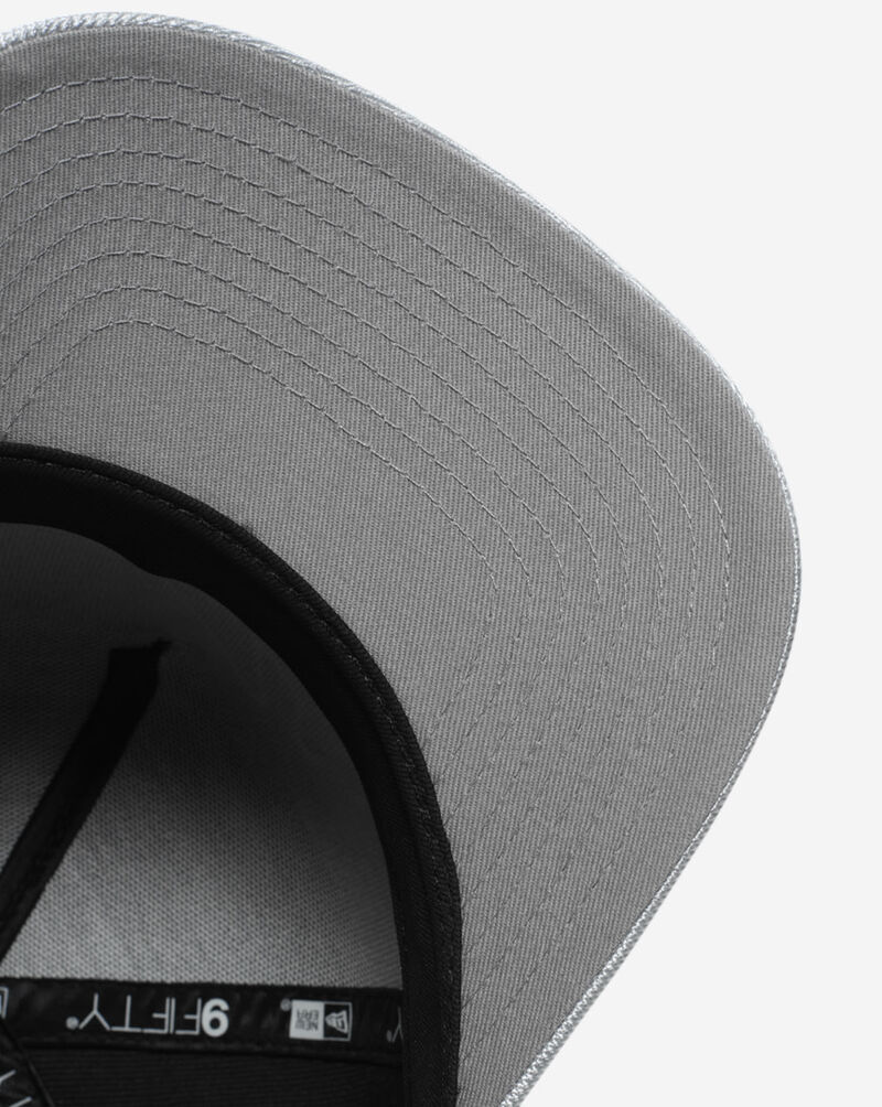 New Era 9Fifty Atlanta Braves A-Frame Snapback Hat 70919554 Black 4