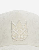 Cult of Individuality Paisley Mesh Back Trucker Hat  626AC-CH60A White 2