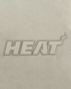 Miami Heat Neutral Cropped Fleece Pull Over Hoodie
