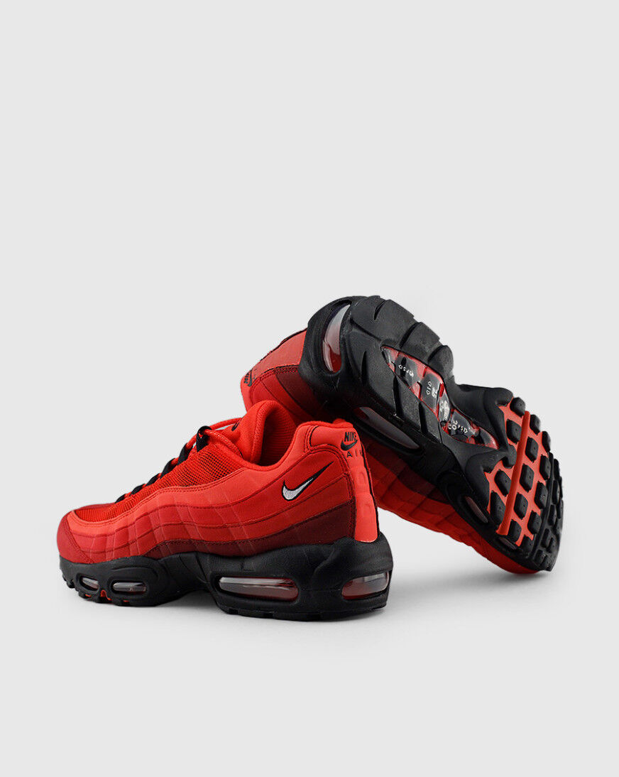 nike air max 95 - mens habanero red/white/university red