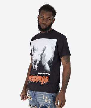Goosebumps Growl Wolf Tee