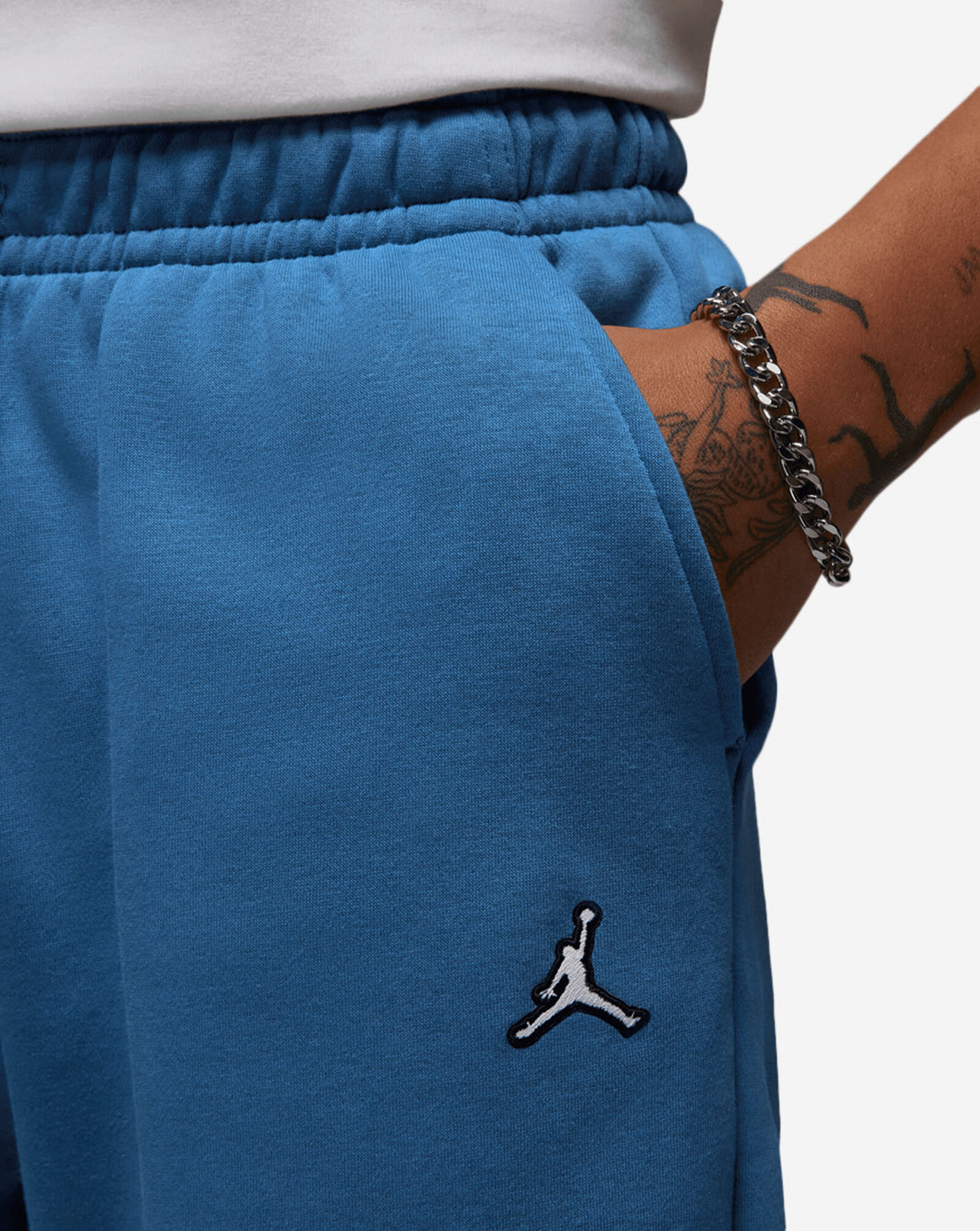 Shop Jordan MJ Essential Fleece Joggers DQ7340485 blue SNIPES USA
