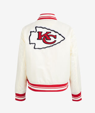 Kansas City Chiefs Retro Classic Rib Satin Jacket
