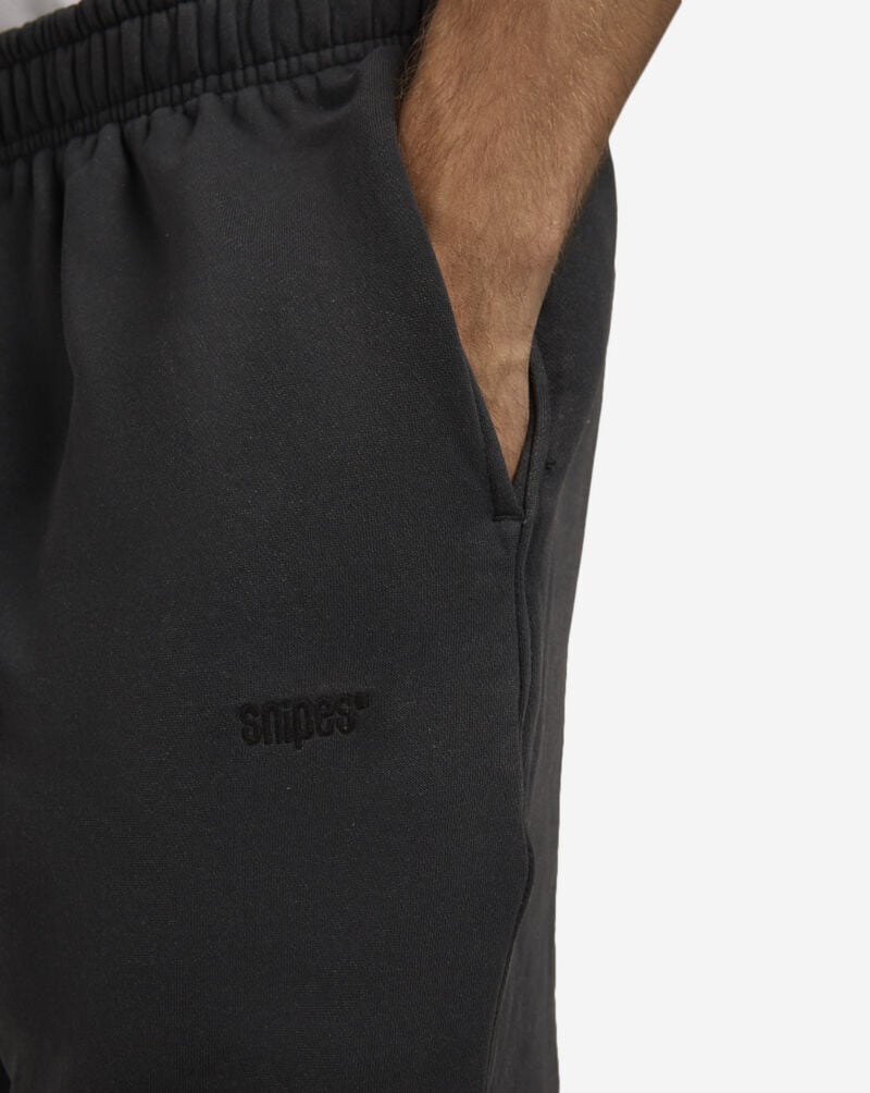 SNIPES GD Fleece Shorts FW25MC011-011 Black 3