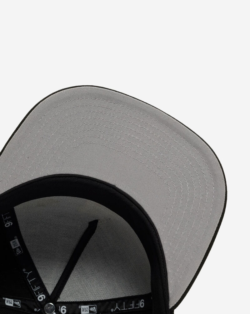 New Era 9Fifty Los Angeles Dodgers A-Frame Snapback Hat 71075910 Black 4