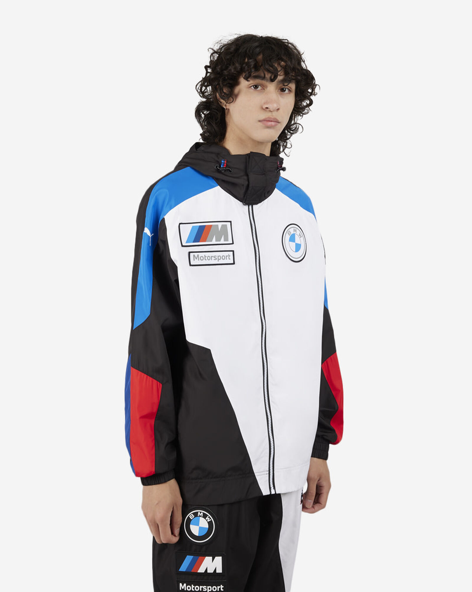 Shop PUMA BMW Motorsport Race Jacket 53965101 white SNIPES USA
