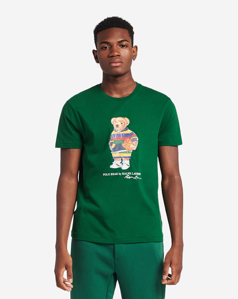 Polo Ralph Lauren Polo Bear Short Sleeve Graphic Tee 710853310011-GRN  1