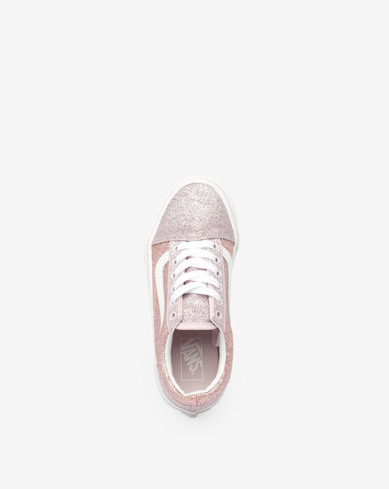 Shop Vans Pre-School 2-Tone Glitter Old Skool VN000W9T99B pink | SNIPES USA