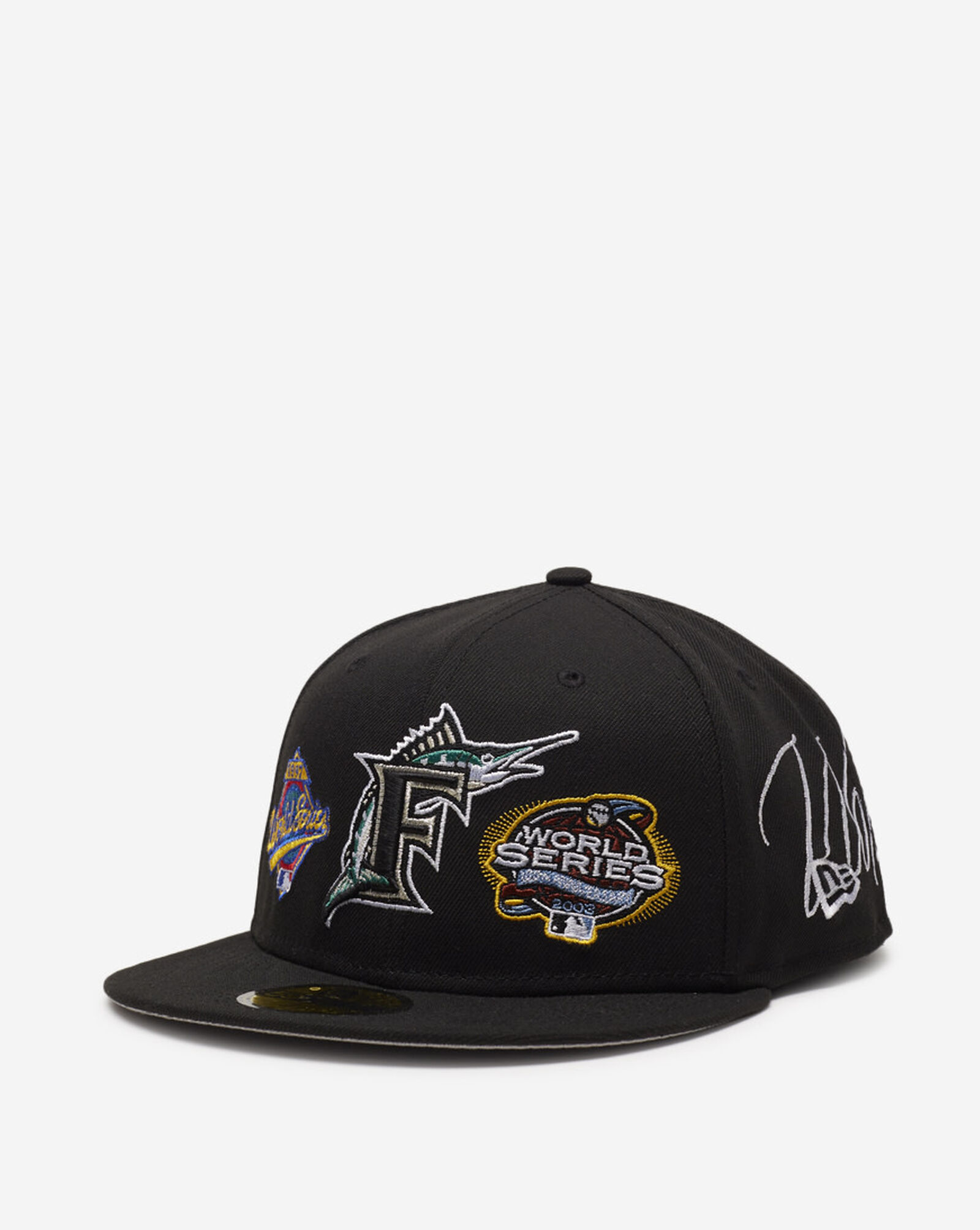 Shop New Era 59Fifty Florida Marlins Historic Champs Hat 60288295 black